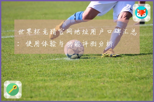世界杯竞猜官网地址用户口碑汇总：使用体验与功能评测分析
