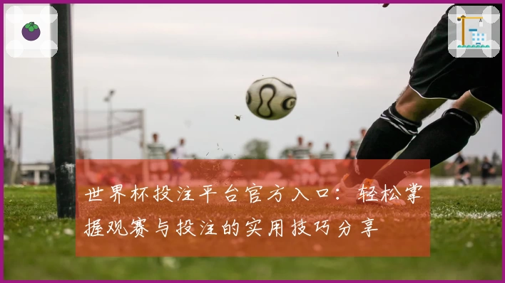 世界杯投注平台官方入口：轻松掌握观赛与投注的实用技巧分享
