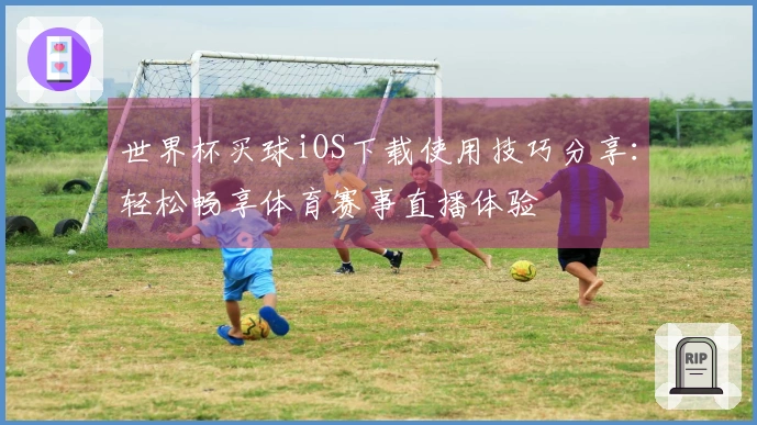 世界杯买球iOS下载使用技巧分享:轻松畅享体育赛事直播体验